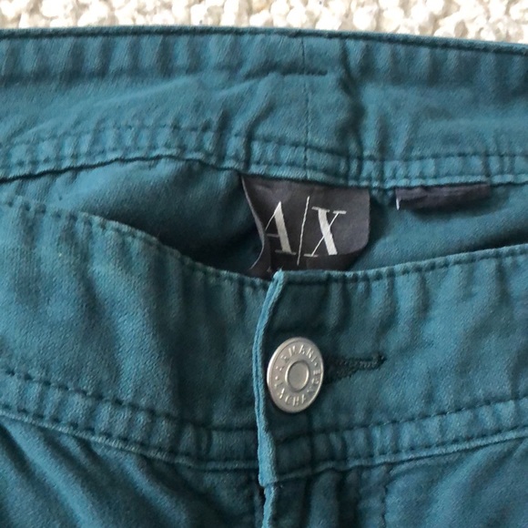 Armani Exchange forest green pants - Picture 2 of 3